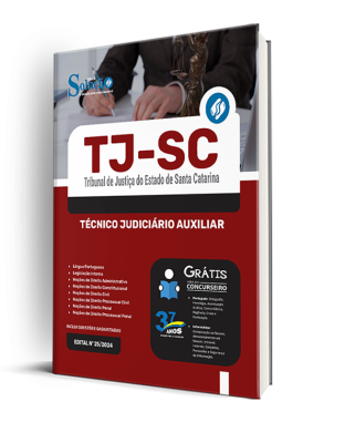 Apostila TJ-SC  - Técnico Judiciário Auxiliar - Imagem 2