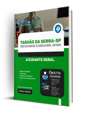 Apostila Prefeitura de Taboão da Serra - SP  - Ajudante Geral - Imagem 2