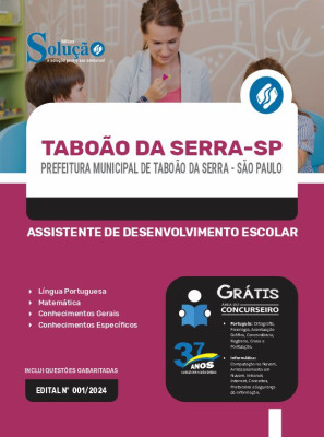 Apostila Prefeitura de Taboão da Serra - SP  - Assistente de Desenvolvimento Escolar - Imagem 3
