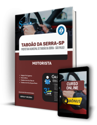Capa Apostila Prefeitura de Taboão da Serra - SP  - Motorista