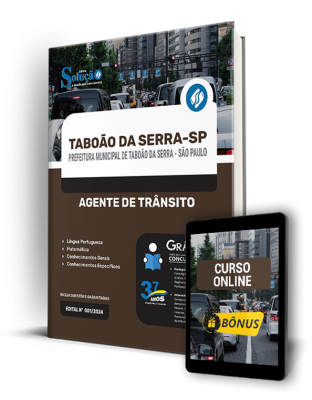Apostila Prefeitura de Taboão da Serra - SP  - Agente de Trânsito - Imagem 1
