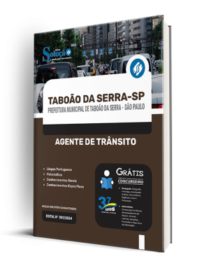 Apostila Prefeitura de Taboão da Serra - SP  - Agente de Trânsito - Imagem 2
