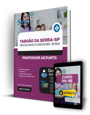 Apostila Prefeitura de Taboão da Serra - SP  - Professor Adjunto - Imagem 1