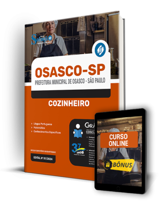 Apostila Prefeitura de Osasco - SP  - Cozinheiro - Imagem 1