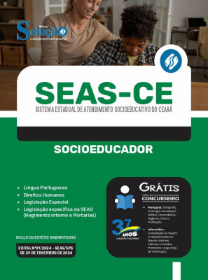 Apostila SEAS-CE em PDF  - Socioeducador - Imagem 1