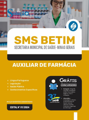 Apostila SMS BETIM - MG  - Auxiliar de Farmácia - Imagem 3