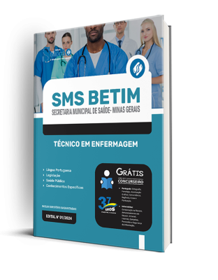 Apostila SMS BETIM - MG  - Técnico em Enfermagem - Imagem 2