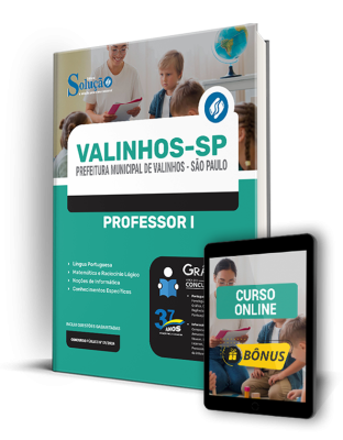 Apostila Prefeitura de Valinhos - SP  - Professor I - Imagem 1