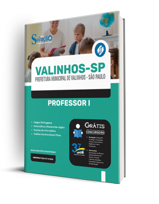 Apostila Prefeitura de Valinhos - SP  - Professor I - Imagem 2