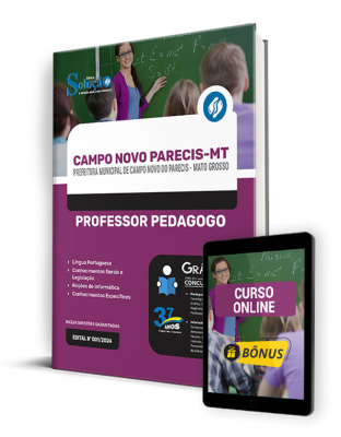 Apostila Prefeitura de Campo Novo do Parecis - MT  - Professor Pedagogo - Imagem 1
