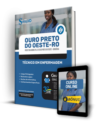 Apostila Prefeitura de Ouro Preto do Oeste - RO  - Técnico em Enfermagem - Imagem 1