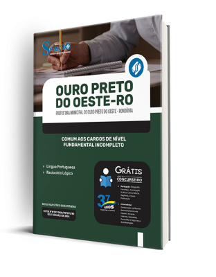 Apostila Prefeitura de Ouro Preto do Oeste - RO  - Comum aos Cargos de Nível Fundamental Incompleto - Imagem 2