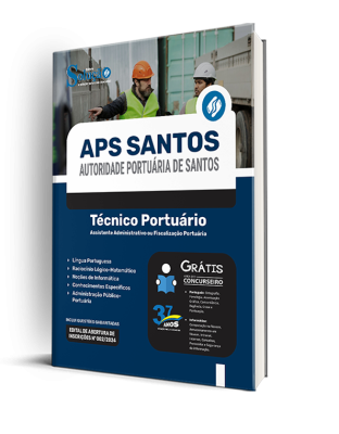 Apostila APS Santos  - Técnico Portuário - Assistente Administrativo ou Fiscalização Portuária - Imagem 2
