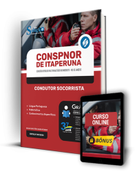 Capa Apostila CONSPNOR de Itaperuna - RJ  - Condutor Socorrista