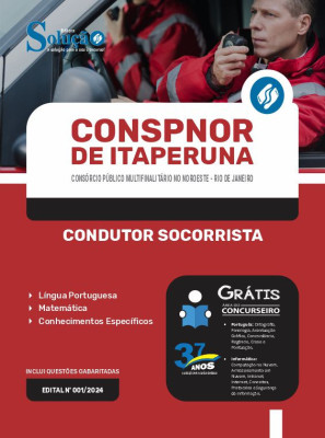 Apostila CONSPNOR de Itaperuna - RJ em PDF  - Condutor Socorrista - Imagem 1