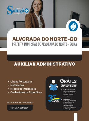 Apostila Prefeitura de Alvorada do Norte - GO  - Auxiliar Administrativo - Imagem 3