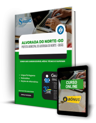 Capa Apostila Prefeitura de Alvorada do Norte - GO  - Comum aos Cargos de Nível Médio, Técnico e Superior