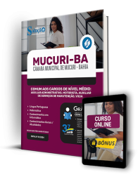Capa Apostila Câmara de Mucuri - BA  - Comum aos Cargos de Nível Médio
