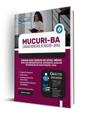Apostila Câmara de Mucuri - BA  - Comum aos Cargos de Nível Médio - Imagem 2