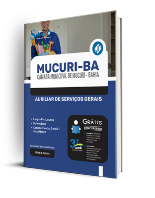 Apostila Câmara de Mucuri - BA  - Auxiliar de Serviços Gerais - Imagem 2