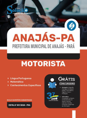 Apostila Prefeitura de Anajás - PA  - Motorista - Imagem 3