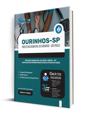 Apostila Prefeitura de Ourinhos - SP  - Técnico Municipal de Nível Médio - NT - Auxiliar de Enfermagem (Para atuar em UBS) - Imagem 2