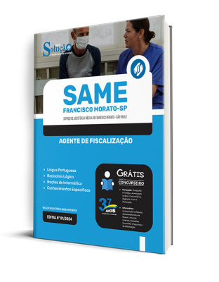Apostila SAME Francisco Morato - SP  - Agente de Fiscalização - Imagem 2
