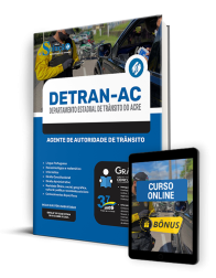Capa Apostila DETRAN-AC  - Agente de Autoridade de Trânsito