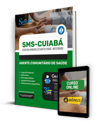 Capa Apostila SMS Cuiabá  - Agente Comunitário de Saúde