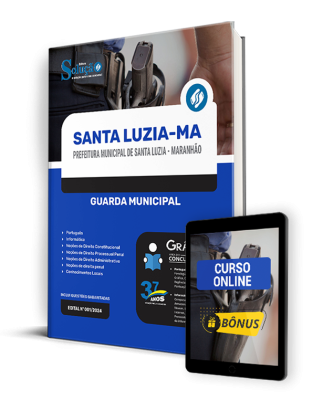 Apostila Prefeitura de Santa Luzia - MA  - Guarda Municipal - Imagem 1
