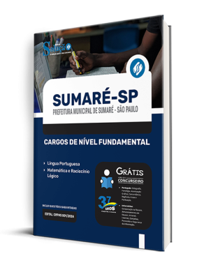 Apostila Prefeitura de Sumaré - SP  - Cargos de Nível Fundamental - Imagem 2
