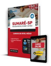 Capa Apostila Prefeitura de Sumaré - SP  - Cargos de Nível Médio