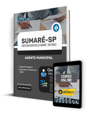 Apostila Prefeitura de Sumaré - SP  - Agente Municipal - Imagem 1