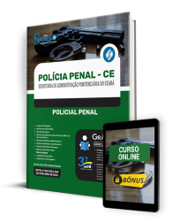 Capa Apostila Polícia Penal - CE  - Policial Penal