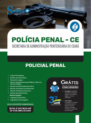 Apostila Polícia Penal - CE em PDF  - Policial Penal - Imagem 1