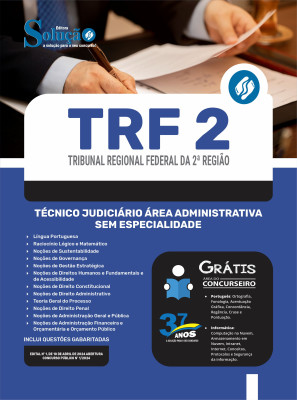 Apostila TRF 2  - Técnico Judiciário - Área: Administrativa - Sem Especialidade - Imagem 3