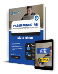 Capa Apostila Prefeitura de Passo Fundo - RS  - Nível Médio