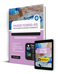 Capa Apostila Prefeitura de Passo Fundo - RS  - Técnico de Enfermagem