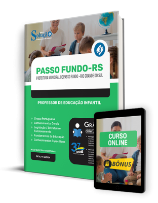 Apostila Prefeitura de Passo Fundo - RS  - Professor de Educação Infantil - Imagem 1