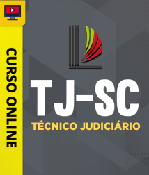 Capa Curso TJ-SC - Técnico Judiciário