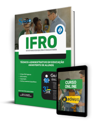 Capa Apostila IFRO  - Técnico-Administrativo em Educação - Assistente de Alunos