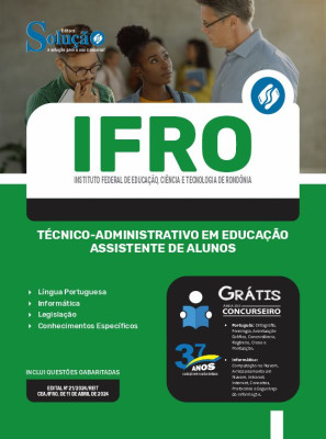 Apostila IFRO  - Técnico-Administrativo em Educação - Assistente de Alunos - Imagem 3