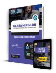 Capa Apostila Prefeitura de Ceará Mirim - RN  - Técnico de Informática