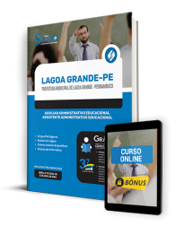 Capa Apostila Prefeitura de Lagoa Grande - PE  - Auxiliar Administrativo Educacional/Assistente Administrativo Educacional