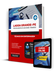 Capa Apostila Prefeitura de Lagoa Grande - PE  - Técnico em Enfermagem
