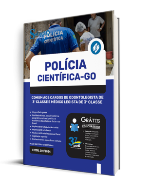 Apostila Polícia Científica - GO  - Comum aos Cargos de Odontolegista de 3ª Classe e Médico Legista de 3ª Classe - Imagem 2