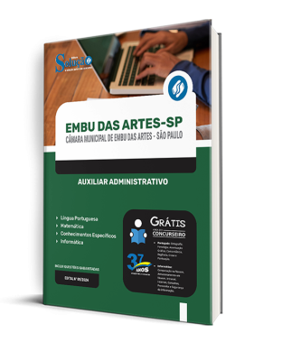 Apostila Câmara de Embu das Artes - SP  - Auxiliar Administrativo - Imagem 2