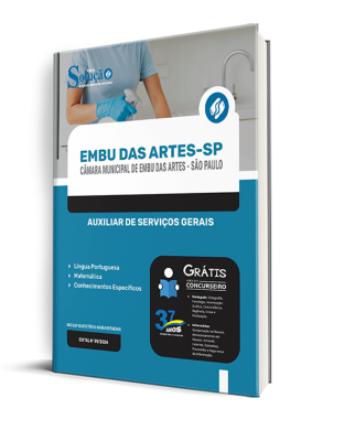 Apostila Câmara de Embu das Artes - SP  - Auxiliar de Serviços Gerais - Imagem 2