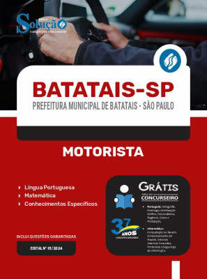 Apostila Prefeitura de Batatais - SP  - Motorista - Imagem 3