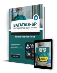 Capa Apostila Prefeitura de Batatais - SP  - Técnico em Enfermagem